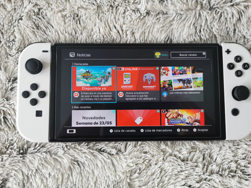 Nintendo Switch Oled Blanco Blanco (Usado)