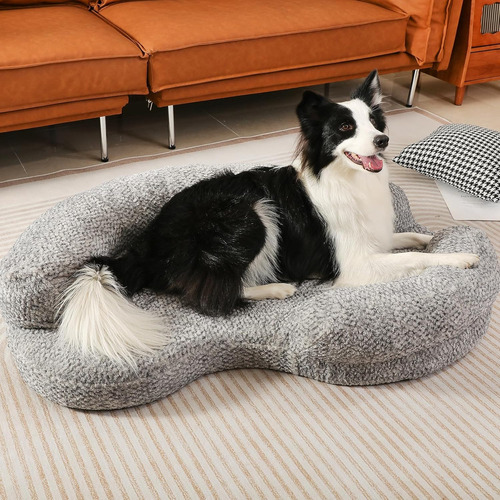 Cama Ortopédica Para Perros - Memory Foam, Impermeable, Gran
