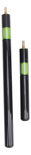 Extensión De Billar De Aluminio, 2 Piezas, Fibra De Carbono