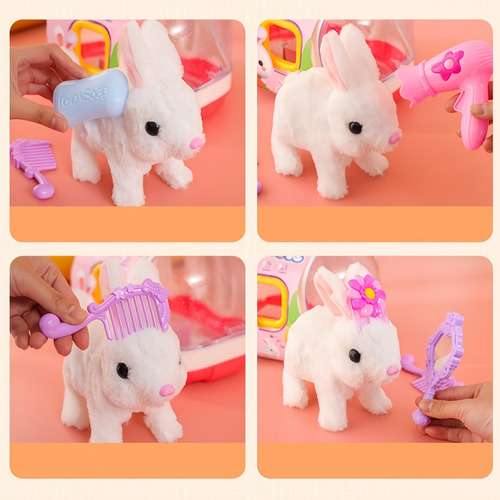 Juguetes De Peluche Eléctricos Simulados Para Niños, 19 Piez