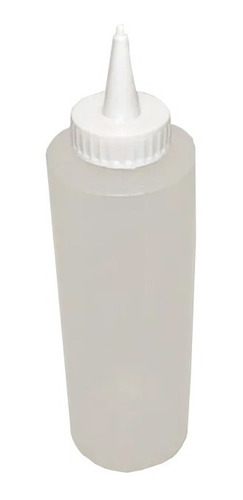 Imagen 1 de 6 de Mostacero Plastico Transparente Adhereso Mayonesa 22 Cms