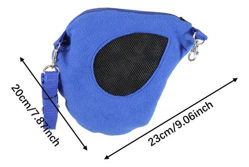 Transportín De Viaje Para Hámster, Moderno, Con Azul