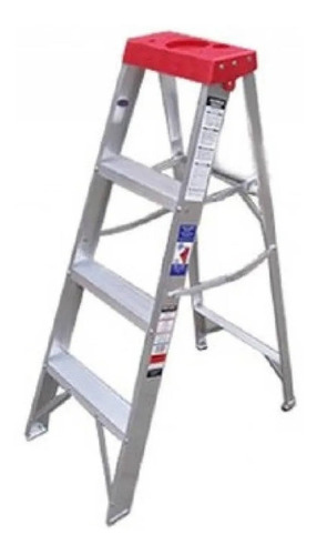 Escalera Tijera De Aluminio Escalumex 4 Escalones - Tyt