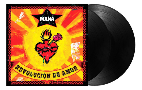 Maná - Revolución De Amor (2lp Negro) Nuevo