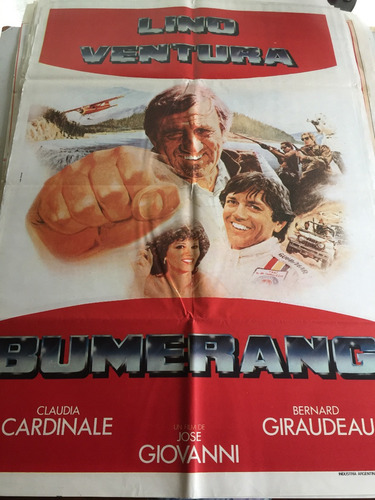 Poster Lino Ventura  Bumerang   Original