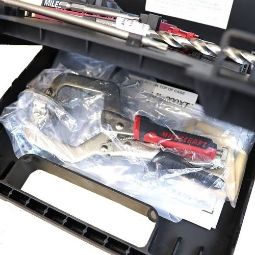 Imagen 4 de 9 de Plantilla Pocket Hole Jig Con Prensa Pocketjig200xt 7331