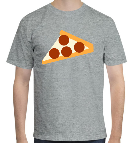 Playera Diseño De Rebanada De Pizza De Peperoni