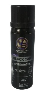 Ambientador Black Car Spray 80cc Sp