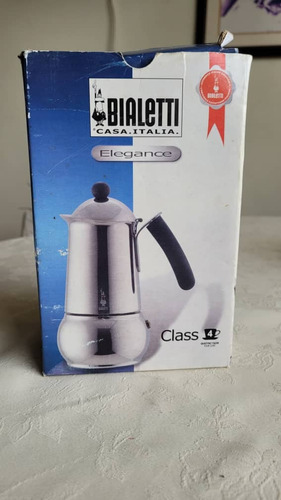 Cafetera Bialetti Venus 4 Tzs Inducción Acero Inoxidab Italy