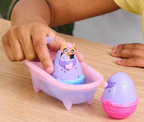 Hatchimals Alive Diversión Baño De Colores 2 Sorpresas