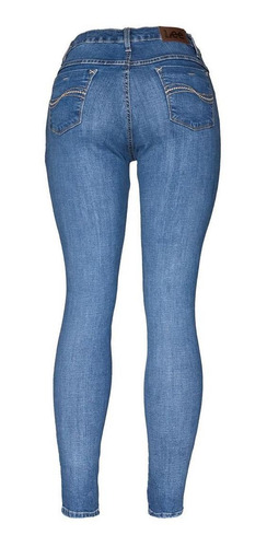 Imagen 3 de 5 de Pantalon Jeans Skinny Booty Up Lee Mujer Ri44