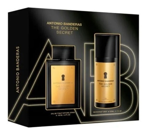 Antonio Banderas Perfume Importado The Golden Secret Estuche