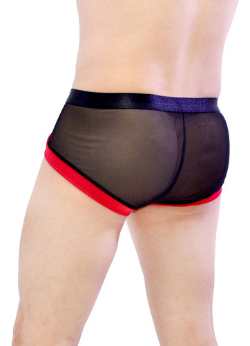 Cachetero Cómodo Suave Y Sexy De Lycra Y Red Hombre Duma