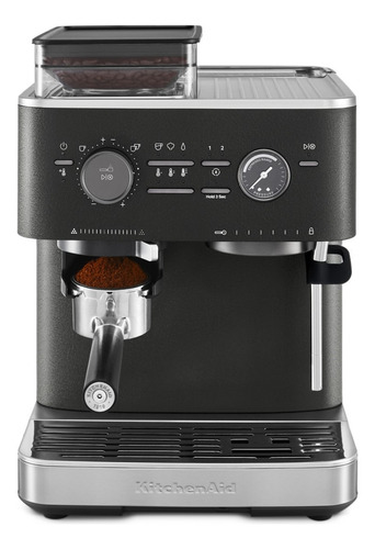 Cafetera Semiautomática Espresso Kitchenaid Kes6551bk Negro