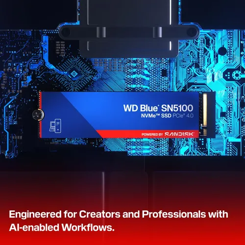 Ssd Sandisk Wd Blue Sn5100 Nvme De 4 Tb M.2 2280 | Parcelamento