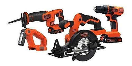 Black Y Amp; Decker Bd4kitcdcrl 20v Max Drilldriver Kit De C