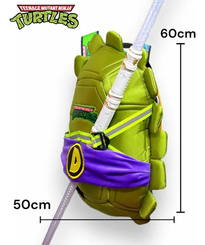Mochila tortugas ninja caparazon sale