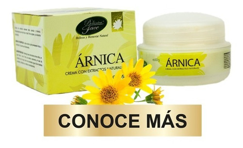 Crema Arnica X 60g Con Extractos Naturales Botanica Face