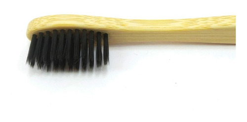 Imagen 5 de 9 de Cepillo Dientes Madera Bambu Ecologico Cerda Suave