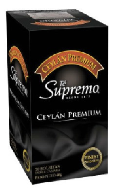 Te Supremo Ceylan 20bolsitas (3unidad)-super