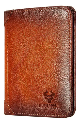 Cartera Lareet De Piel 100% Auténtica Con Cepillo Antirrobo