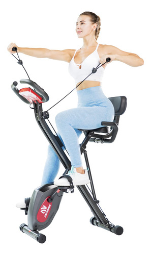 Bicicleta Estatica Magnetica Fitness Plegable Banda Para