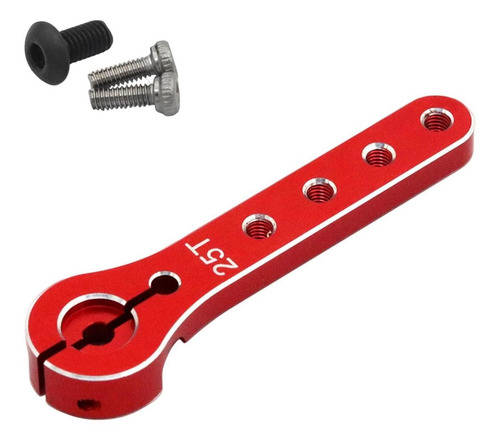 25t Braço Servo Cnc Metal Rc Servo Chifre Vermelho