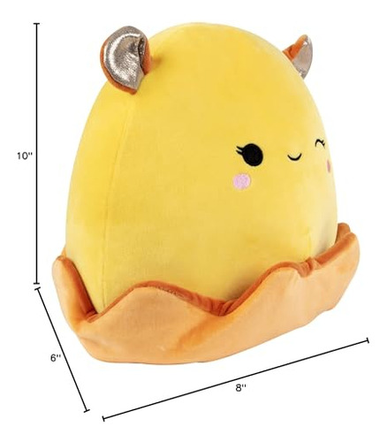 Squishmallows Original 10 Pulgadas Bijan El Pulpo De Navidad