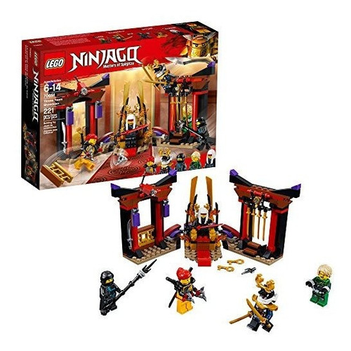 Lego Ninjago Maestros De Spinjitzu: Sala De Trono Enfrentami