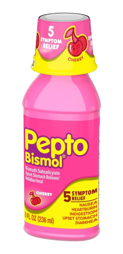 Imagem 1 de 1 de Pepto Bismol 236ml Original Importado
