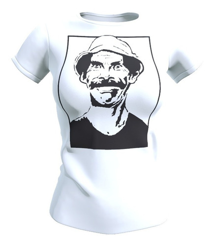 Polera Mujer Diseño Don Ramon - Chavo Del 8, Poliester