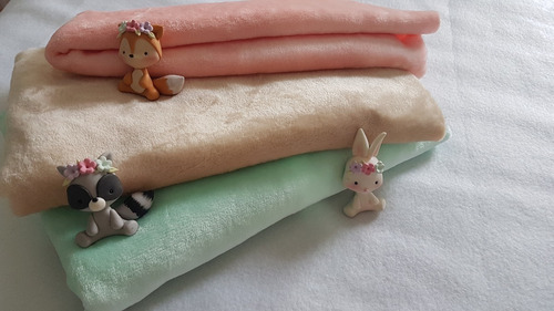 Pack 2 Mantas Bebe Frio /calor Polarsoft Interlock