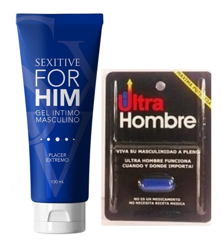 Lubricante Vigorizante For Him +ultra Hombre Natural 