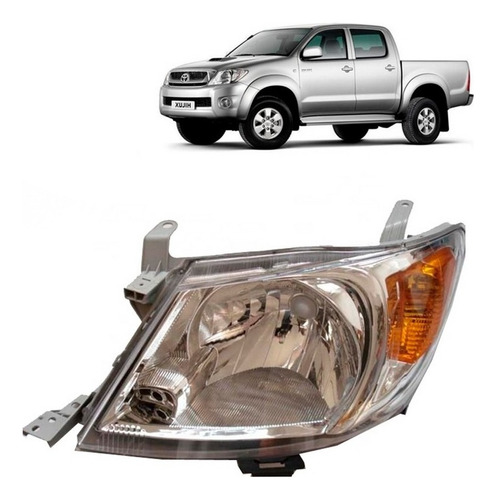 Optico Izquierdo Para Toyota Hilux 2.5 2005 2008