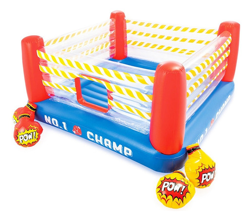 Castillo Inflable Intex Ring Box Saltar+ Guante El Rey  