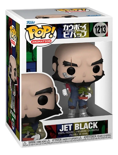 Funko Pop Animation Cowboy Bebop Jet Black W/bonsai 1213