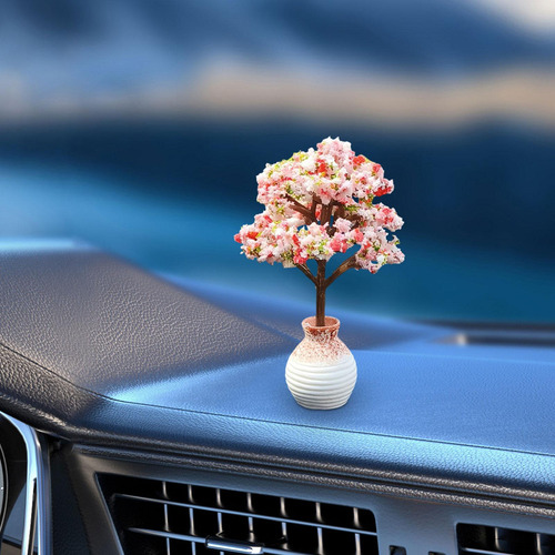 2025 Adorno Para Salpicadero De Coche, Bonsái Estilo D