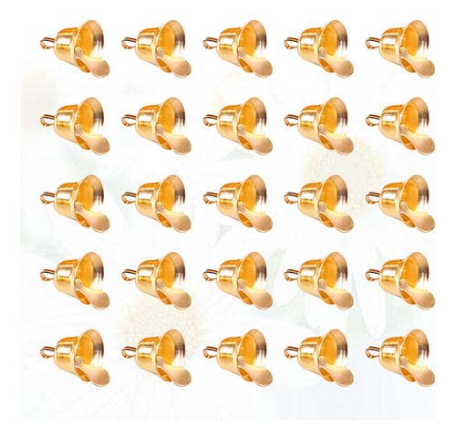 X Colgantes Para Joyas Con Forma De Campana, 80 Unidades