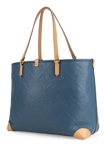 Bolsa Tote 2 En 1 Cloe Llildina Máximo Color Azul