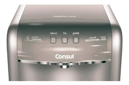 Purificador Água Consul Cpb36af Água Gelada Com Compressor