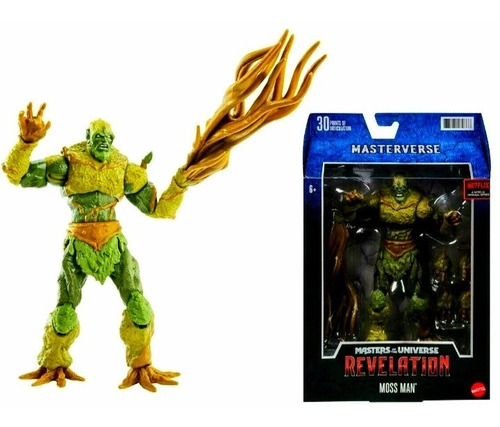 Moss Man, Masters Of The Universe Revelation, 18 Cm, Mattel