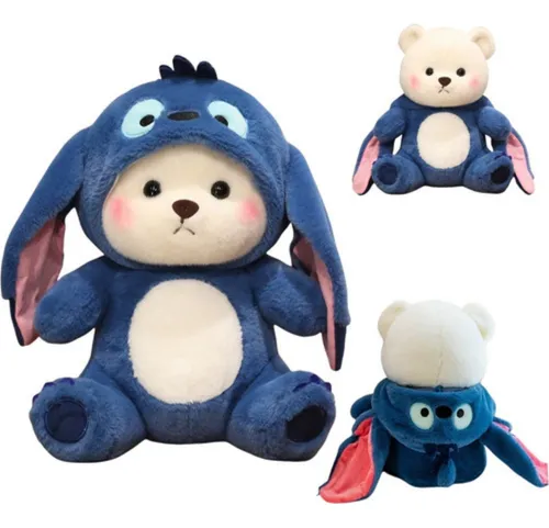 Oso Grande Peluche Con Manta 40cm - Kuromi My Melody Stitch Stitch Ted
