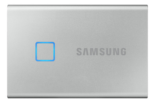 Disco sólido externo Samsung Portable SSD T7 MU-PC500 500GB plata