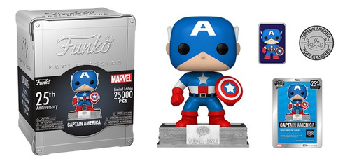 Funko Pop! Classic Captain America 25th Anniversary Funko Ex