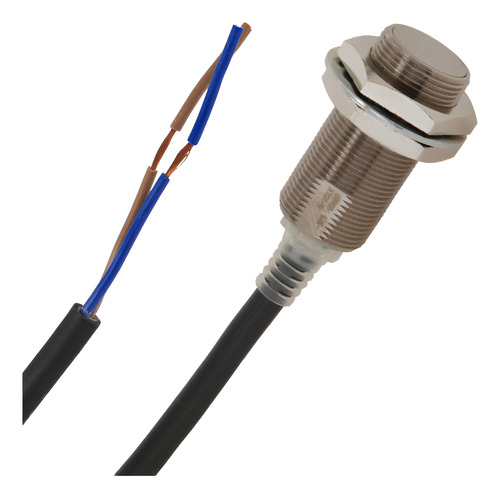 Sensor Inductivo Omron E2e-x5y1-us, M18, 5mm, 2 Hilos, 2mts