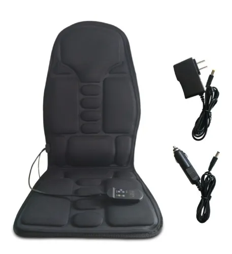 Masajeador Electrico Asiento De Espalda Cuello Calor Shiatsu