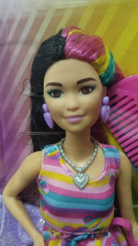 Barbie Totally Hair, Año 2021 (Usado)