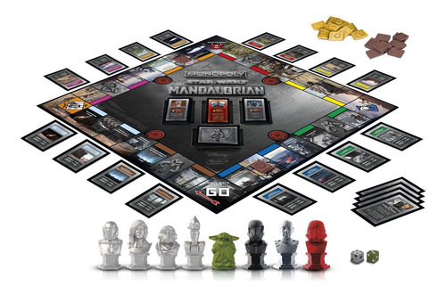 Juego Mesa Monopoly: Star Wars El Mandalorian Hasbro
