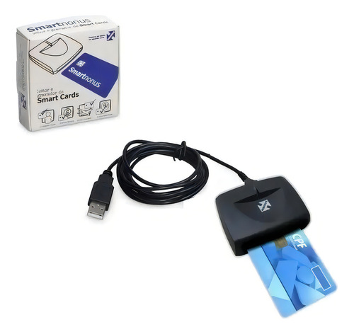 Leitor Certificado Digital A3 Oab Caixa Usb Preto