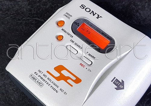 A64 Mini Disc Sony Mz-s1 Walkman Grabador Reproductor Md Pc
